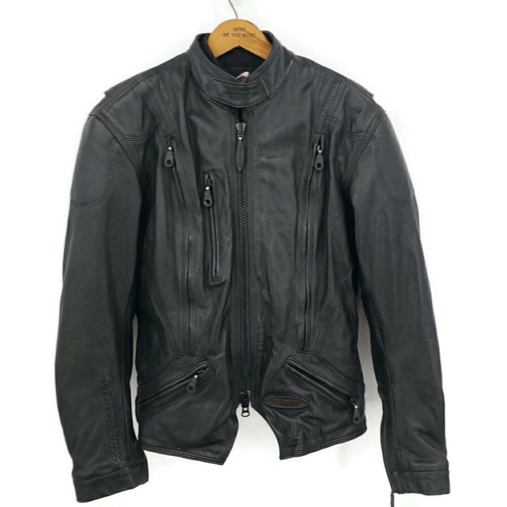 Harley Davidson FXRG Leather Jacket Womens Medium